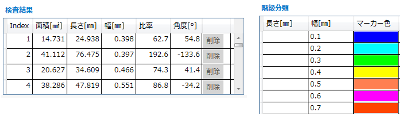 ひび割れ・クラック検査ソフトウェア